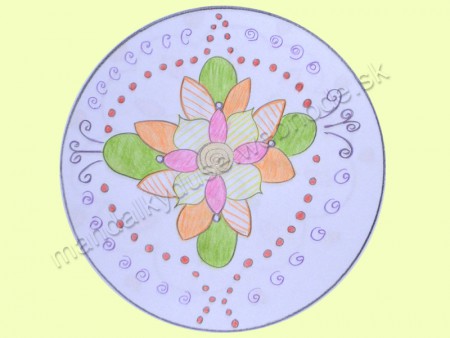 Mandala - Kvet plodnosti